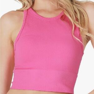 Niki Niki pink crop top! Size S